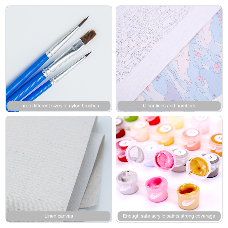 CHENISTORY Coloring By Number  - Resin Art On Canvas review and price