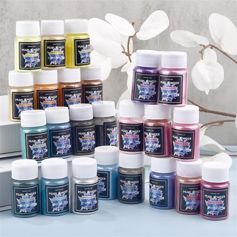 6/24/30Colors Epoxy Resin Dye  - Resin Dye Opaque review and price