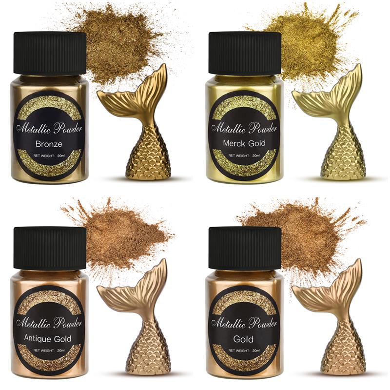 20 Ml Shimmer Metallic Gold Si - Resin Dye Opaque review and price