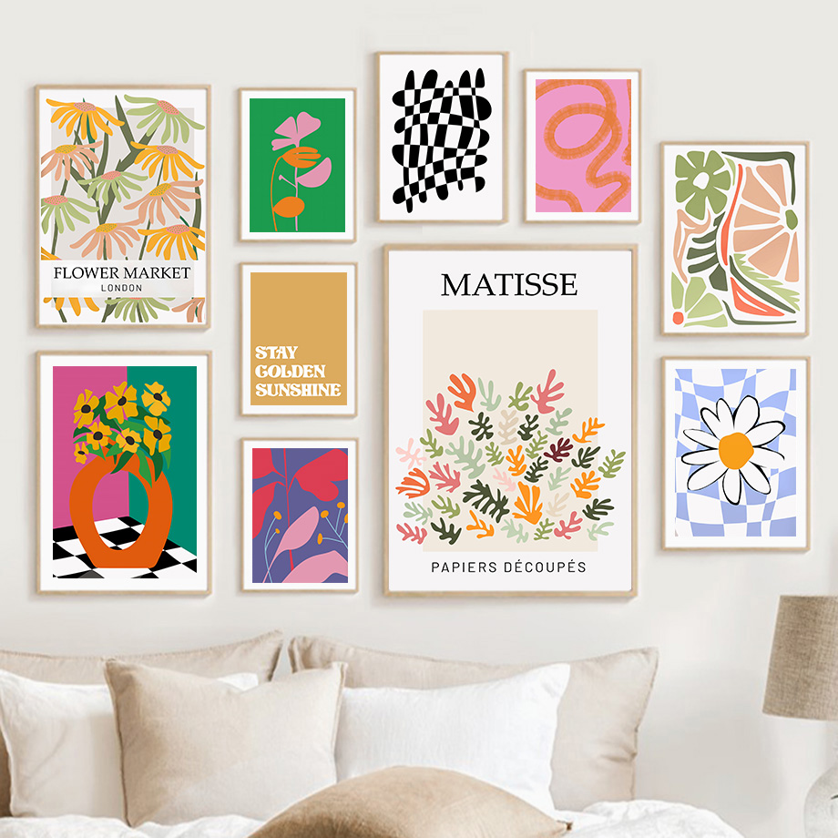 Abstract Matisse Flower Market - Resin Art Gallery review and price
