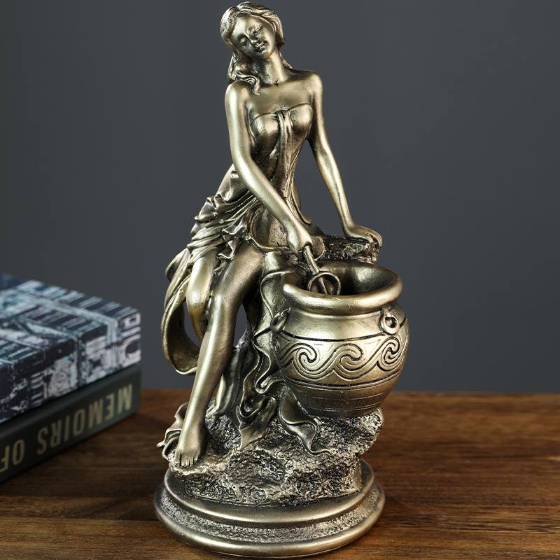 Greek Goddess Statue Handcraft - Resin Art For Anniversary Gift review and price