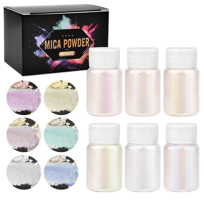 6 Pcs-Set Epoxy Resin Dye Mica - Resin Dye Opaque review and price